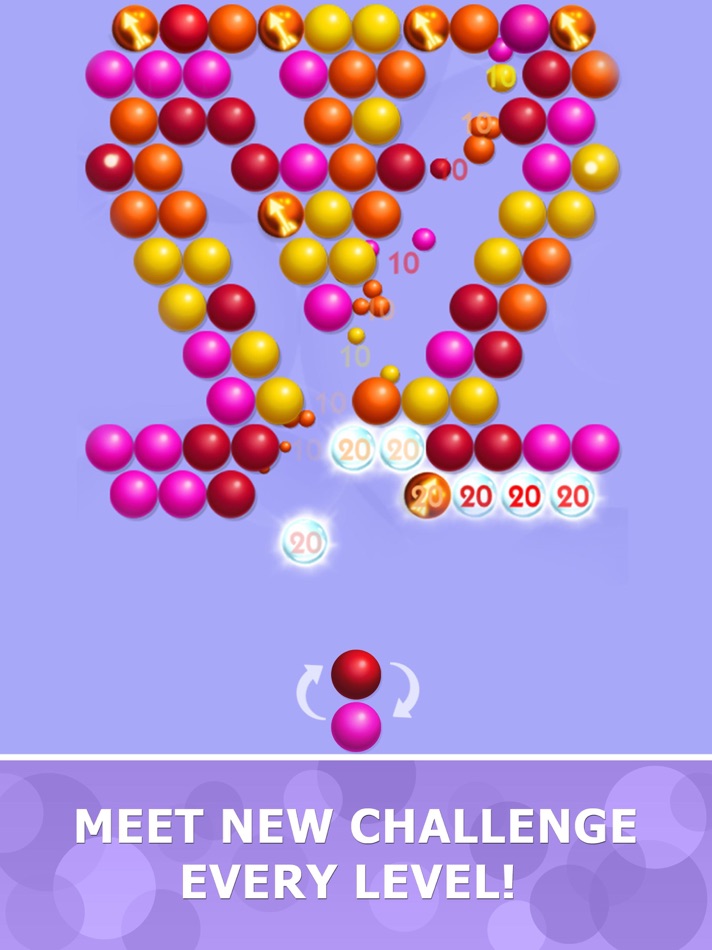 #3. Bubblez: Magic Bubble Quest HD (iOS) By: Absolutist Ltd