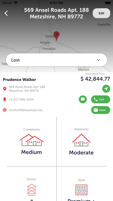 Roof Right Now Job Management Screenshot