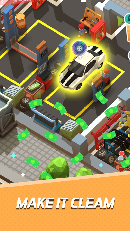 #3. Idle Used Car Tycoon (iOS) 由: HONGKONG COOLMIND LIMITED