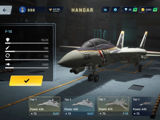 空の戦士：戦闘機での戦闘ゲームのおすすめ画像7