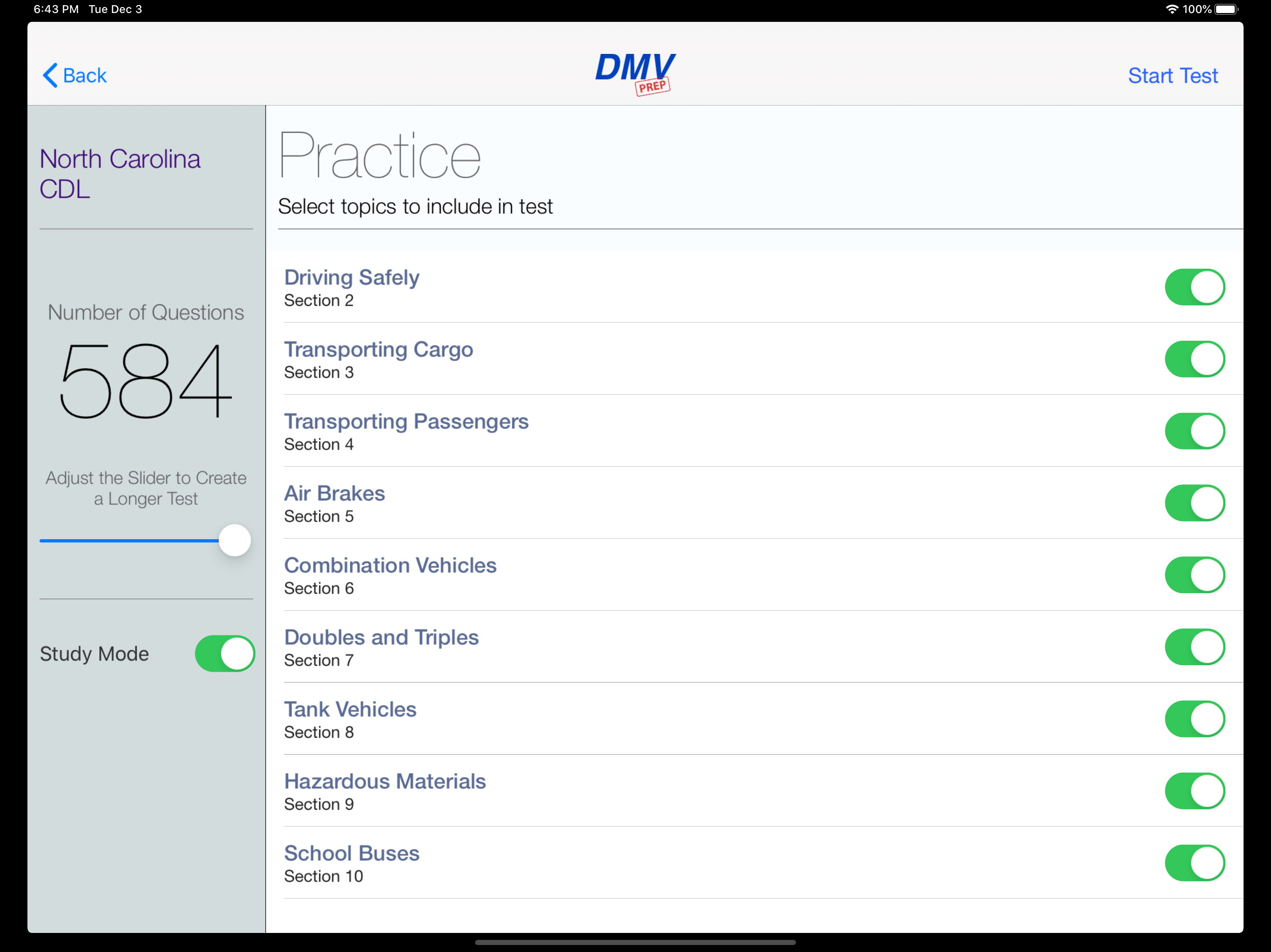 North Carolina CDL Test Prep screenshot 10