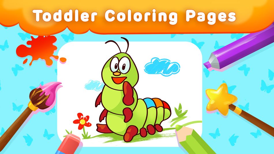 Coloring games for kids 2-4 - 1.13 - (iOS)