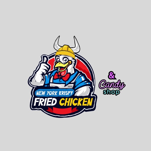 New York Krispy fried chicken icon