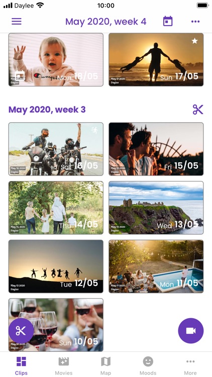 Daylee: Your Video Diary