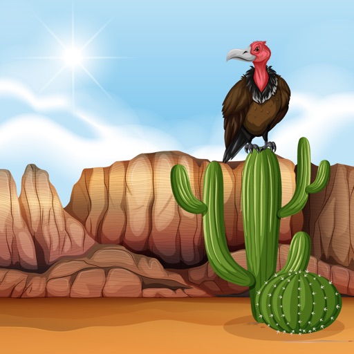 Birds & Cactus Stickers iOS App