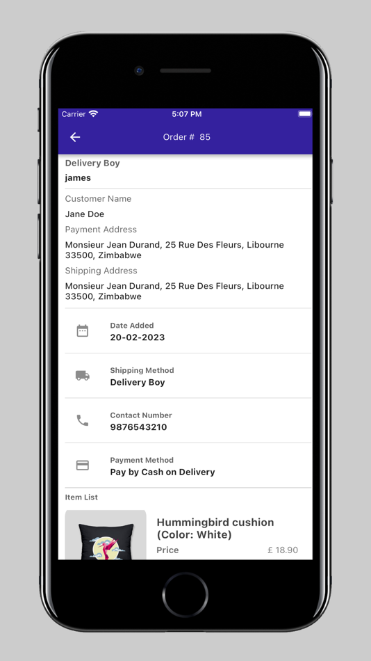 #3. Prestashop Delivery Boy (iOS) 由: Mobikul