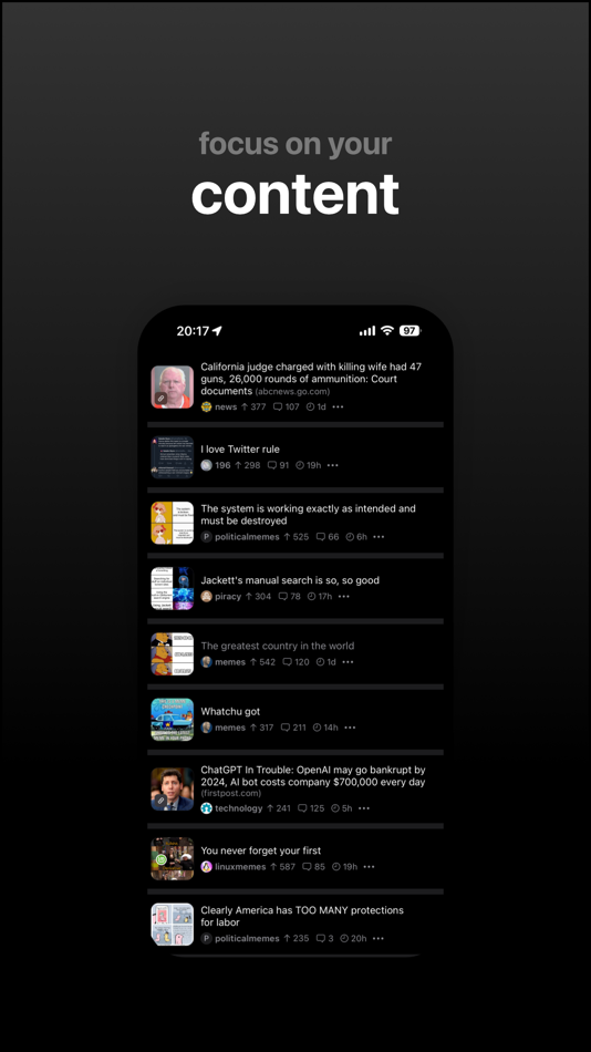 #5. Avelon for Lemmy (iOS) 由: Brainsync AS