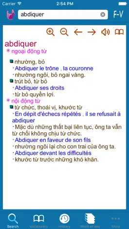 Game screenshot LV Dic: French - Vietnamese apk