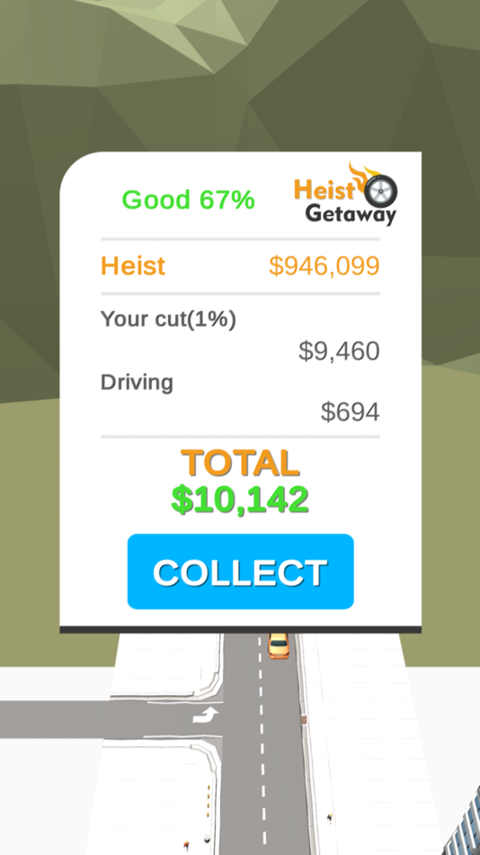 #8. Heist Getaway (iOS) 由: Henrique Silva