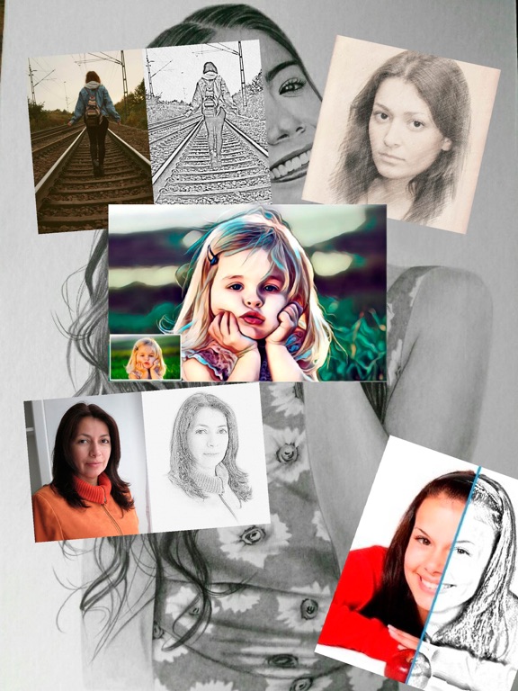 Screenshot #4 pour Filtre Croquis - Dessin Crayon