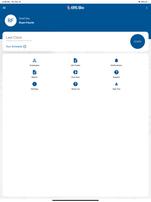 Screenshot #5 pour ERS Bio Clock Pro