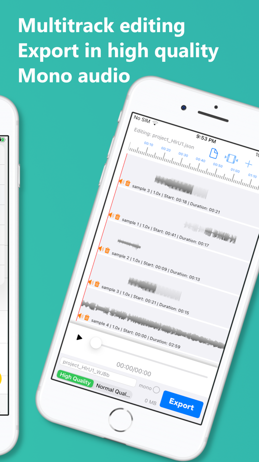 #3. audio editor & mp3 cutter app (iOS) 由: Sounak Sarkar
