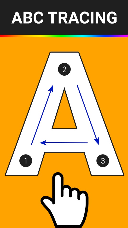 #1. ABC Tracing 123 Learning Games (iOS) 由: Andrei Nemtsou