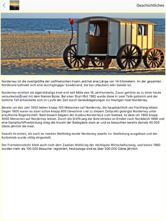 Screenshot #6 pour Norderney App für den Urlaub