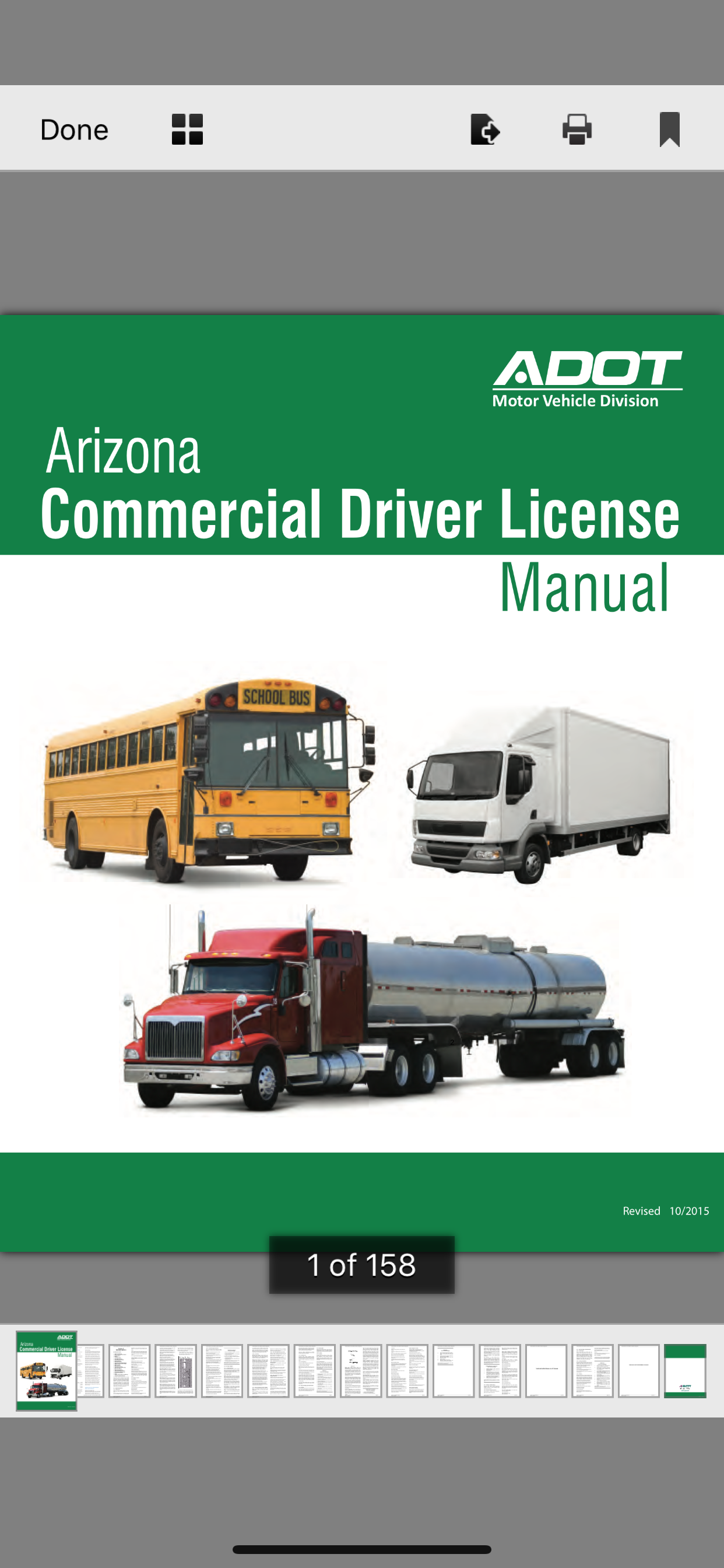Arizona CDL Test Prep