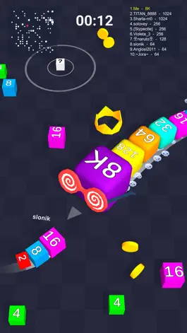 Game screenshot Cube Arena 2048: Worm io Games hack