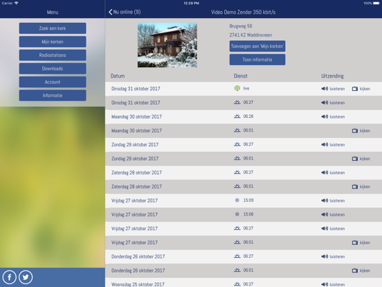 Kerkomroep iPad app afbeelding 3