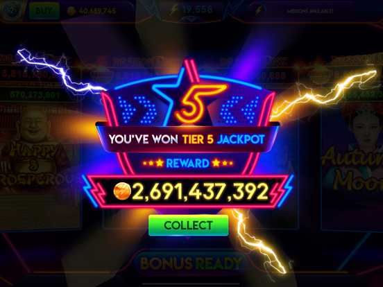 Lightning Link Casino Slots iPad app afbeelding 1