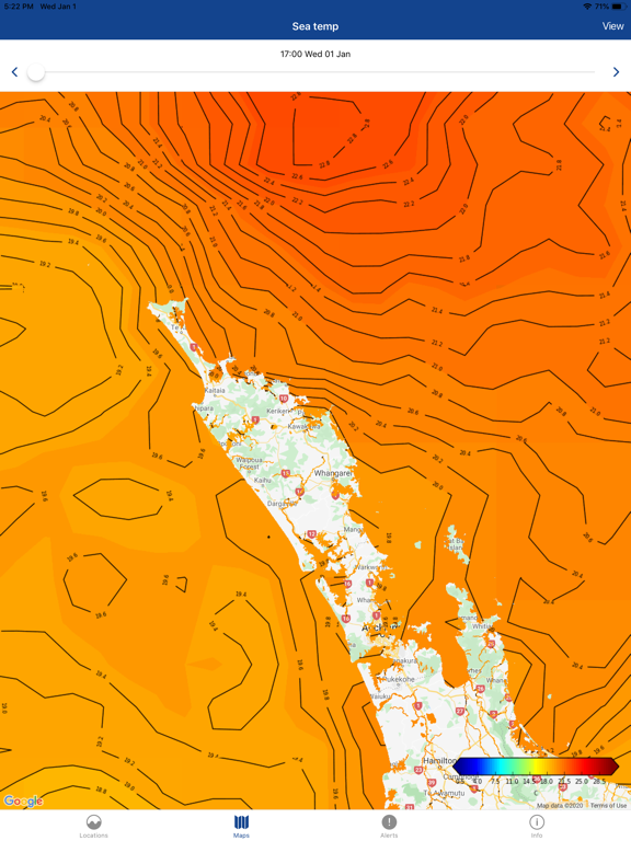 SwellMap Boat iPad screenshot 4 - Weather app