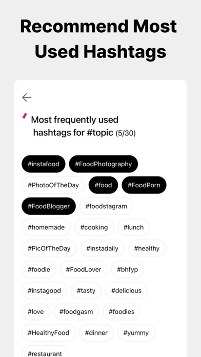 Hashtag Paste - TagBook Screenshot