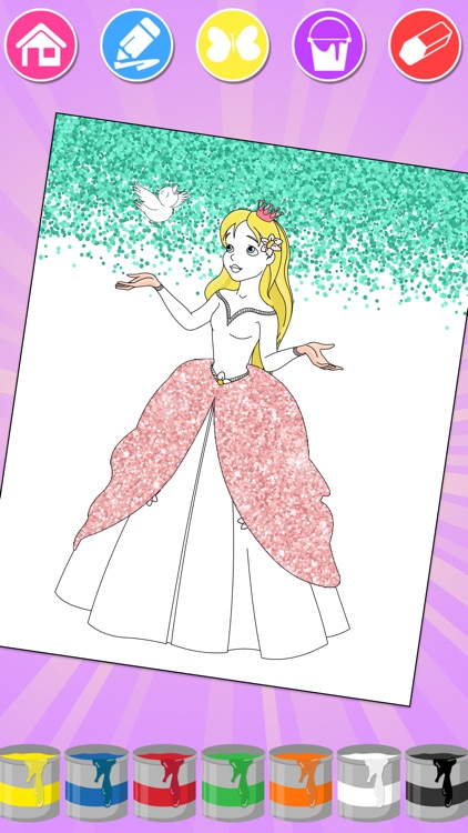 My Princess: Coloring Book 2+ screenshot-3