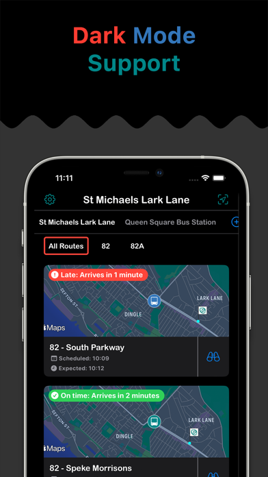 Bus Savvy - UK Live locations Screenshot