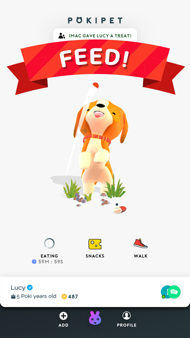 Pokipet - Social Pet Game Screenshot