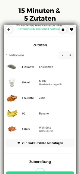 Game screenshot Gesunde Rezepte zum Abnehmen apk
