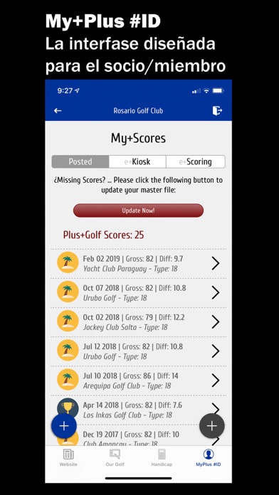 Rosario Golf Club Screenshot