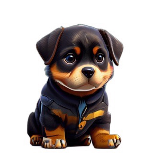 Rottweiler Cute Stickers