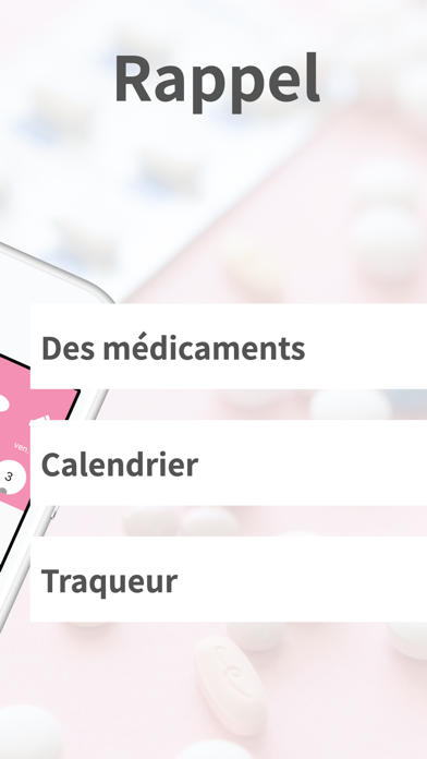 Screenshot #2 pour Rappel de pilule mignon