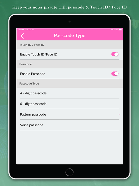 iNote - Notepad++ iPad screenshot