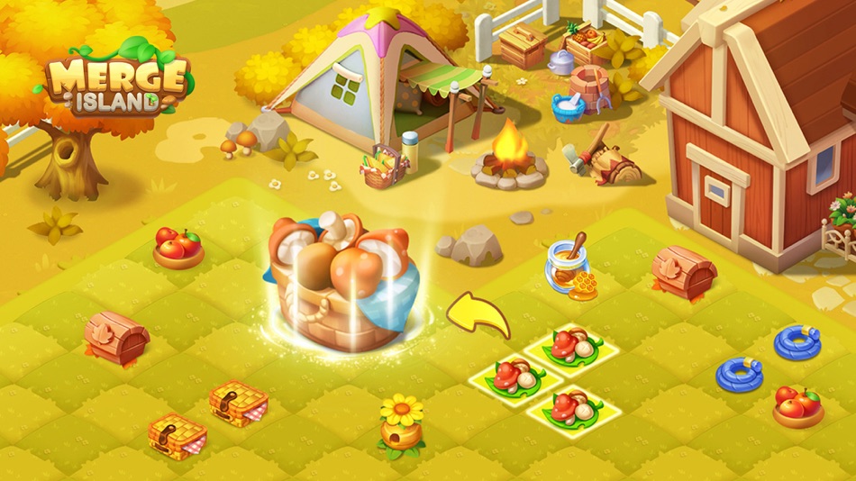#2. Merge Island : Match 3 Puzzle (iOS) 由: 乐堂动漫信息技术有限公司
