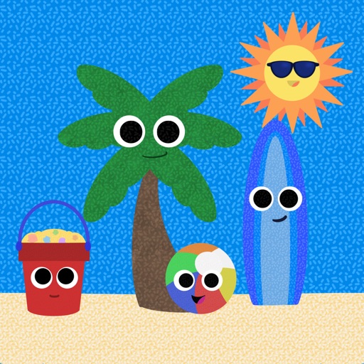 Tropical Vacation Sticker Pack icon