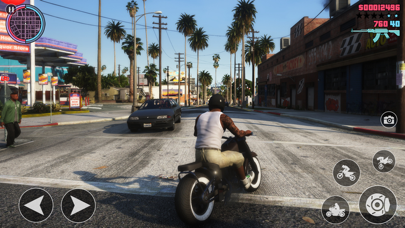 Gangster MotorBike Racing Game Screenshot