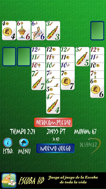 Solitario Español screenshot 4