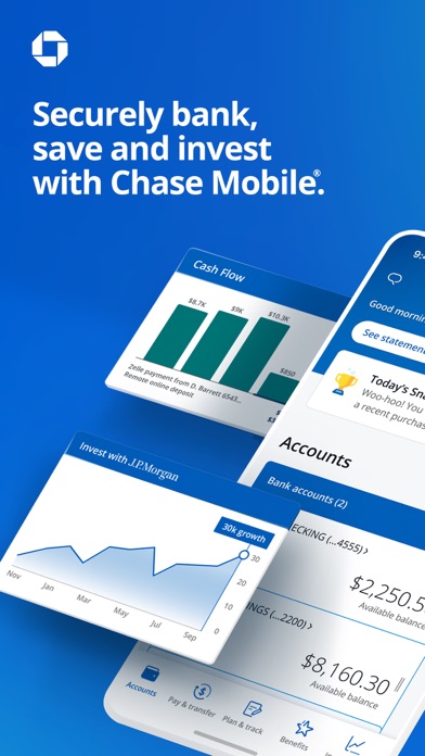 Screenshot #1 pour Chase Mobile®: Bank & Invest