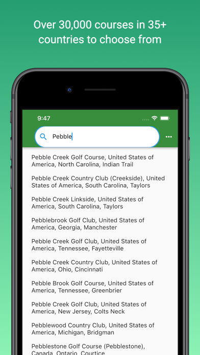 Squabbit - Golf Tournament App Screenshot