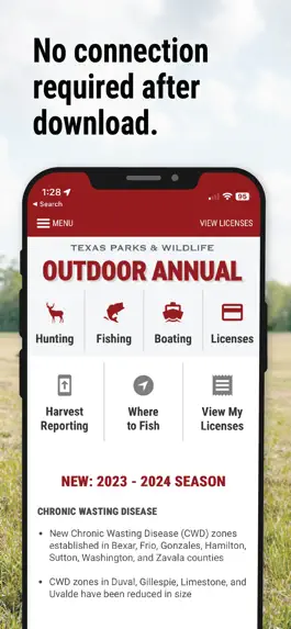 Game screenshot Texas Outdoor Annual apk