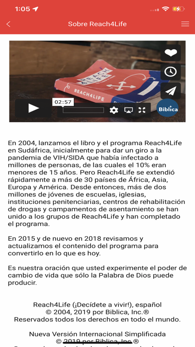 Reach4Life - Español Screenshot