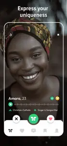 Trueflutter: African Dating screenshot #1 for iPhone