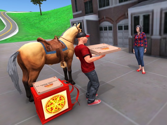 Screenshot #4 pour Livreur de pizza cheval
