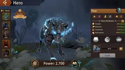 Wolf Game: Wild Animal Wars Screenshot