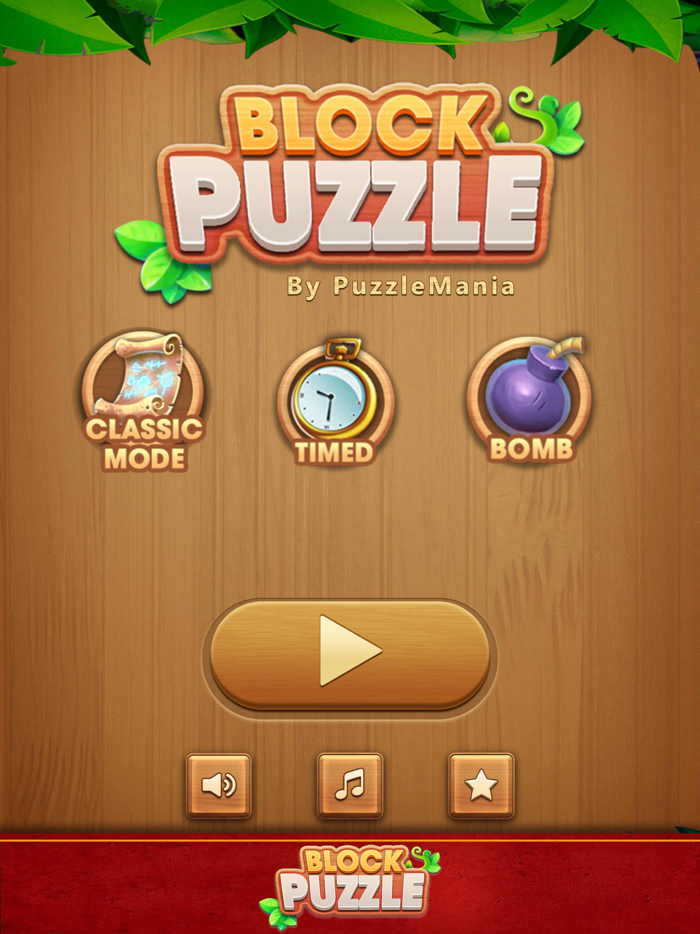 Block Puzzle Wood Classic 2023