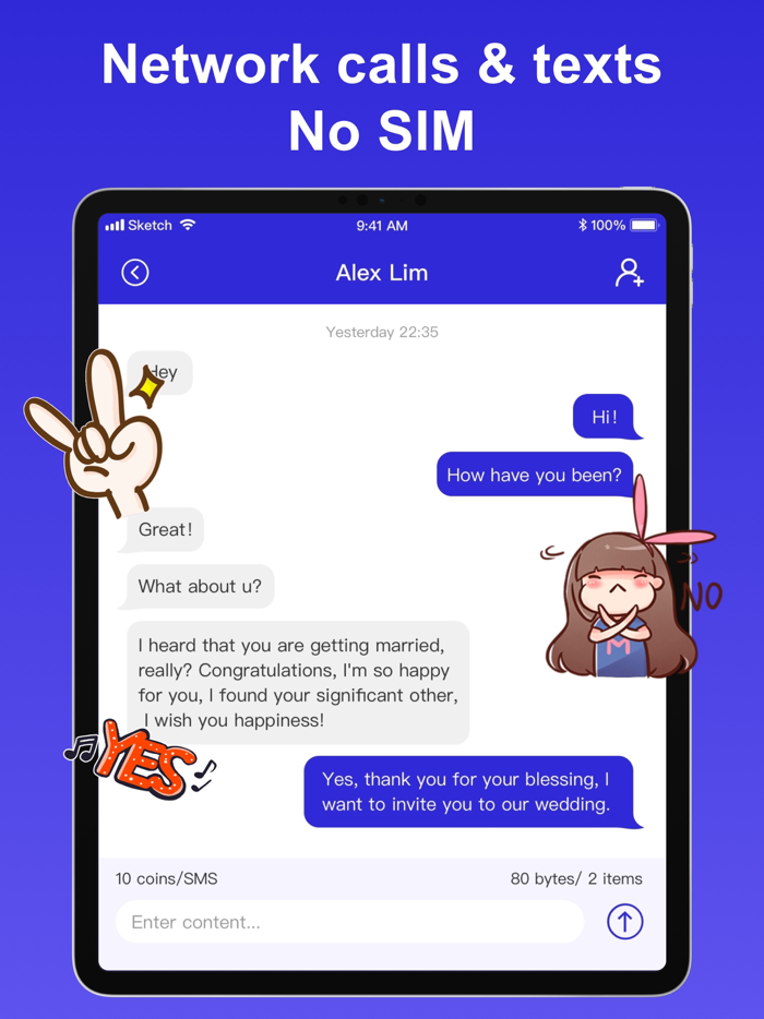 Insta Texting - Unlimited Call