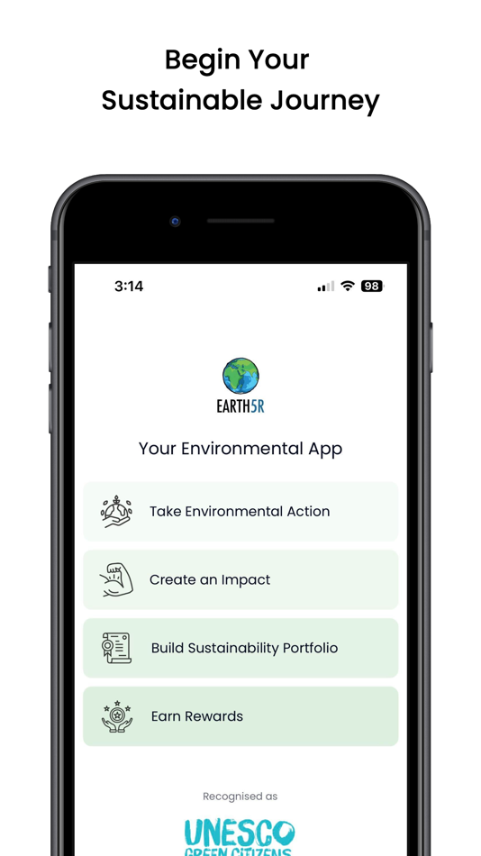 #2. Earth5R Environmental App (iOS) 由: Earth5R