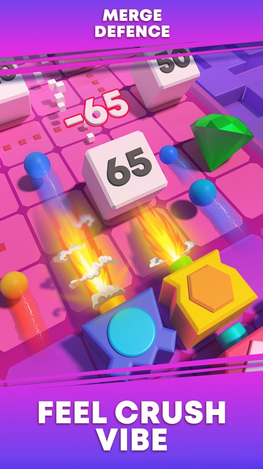 #1. Merge Defense Adventure (iOS) 来自: Tatem Games Inc.