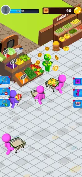 Game screenshot Mini Mart : Supermarket Tycoon apk