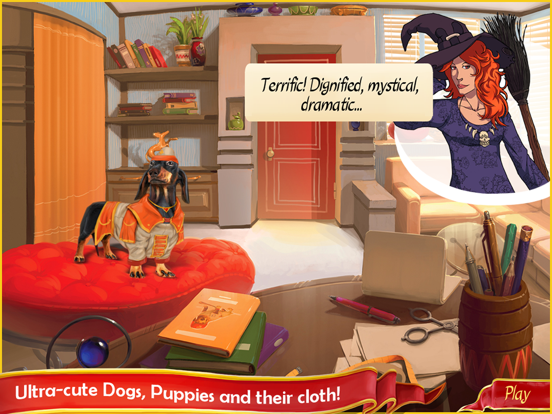 Dress-Up Pups HD iPad screenshot