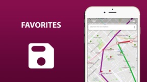 Public transport map Barcelona screenshot